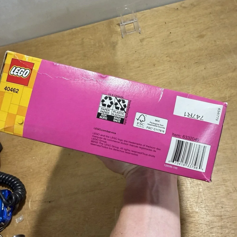 LEGO Iconic Valentine's Brown Bear 40462 Building Toy 245 Pieces New